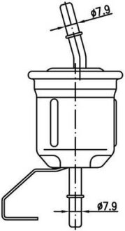 Топливный фильтр JS ASAKASHI FS3213