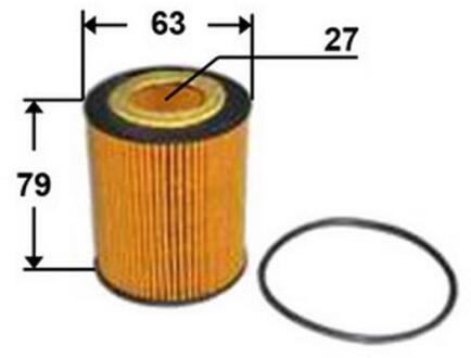 Масляный фильтр JS ASAKASHI OE0006