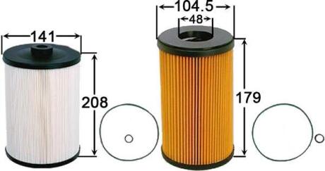 Масляный фильтр JS ASAKASHI OE635JSET