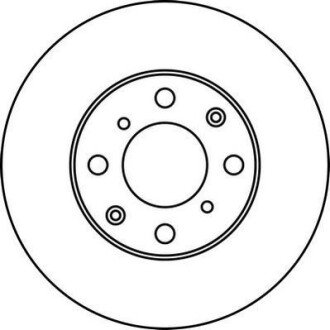 Тормозной диск передний вентилируемый Jurid 562142J