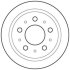 Тормозной диск задний невентилируемый Jurid 562629JC (фото 1)