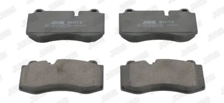 Тормозные колодки дисковые, комплект Jurid 573178JC