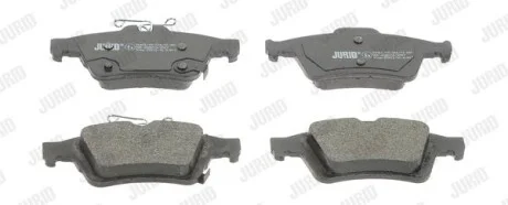 Тормозные колодки дисковые, комплект Jurid 573426J