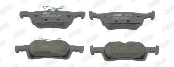 Тормозные колодки дисковые, комплект Jurid 573613J (фото 1)