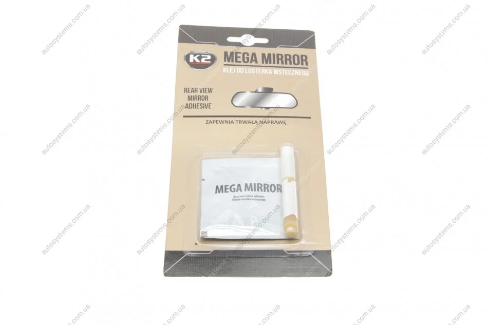Клей для дзеркал заднього виду Mega Mirror (0.6ml) K2 B110 (фото 1)