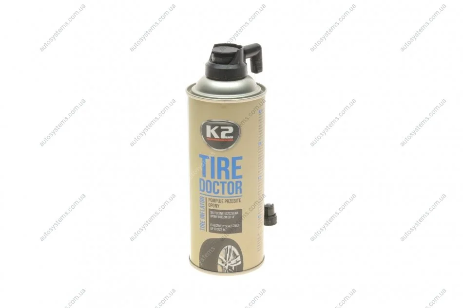 Средство аварийной вулканизации (аэрозоль) TIRE DOKTOR USA 355m K2 B310 (фото 1)