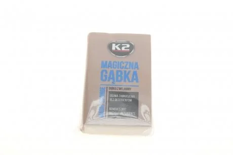 Губка меламиновая для мойки К2 Magic Sponge белая K2 K290
