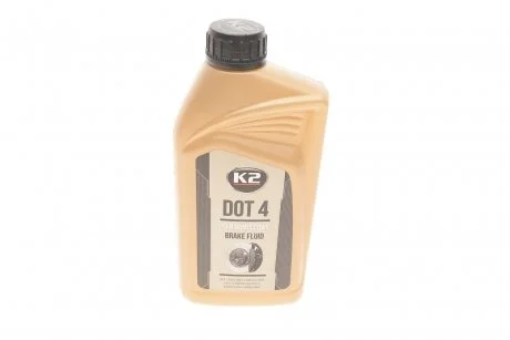 Рідина гальмівна DOT 4 Brake Fluid (1L) K2 T108
