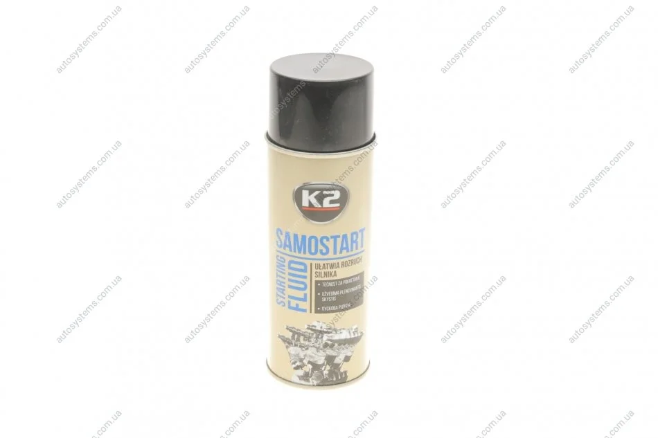 Средство для облегчения запуска двигателя / TURBO SAMOSTART 400ML AERO K2 T440 (фото 1)