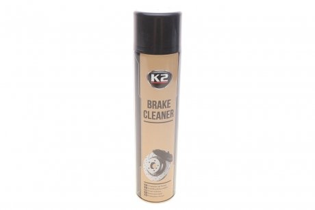 Очиститель тормозной системы спрей BRAKE CLEANER 600ML 12шт K2 W105
