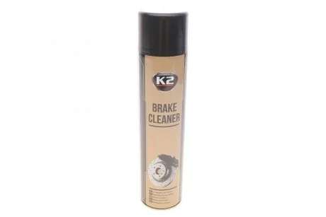 Очисник гальмівної системи спрей BRAKE CLEANER 600ML 12шт K2 W105