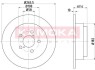 Тормозной диск задний невентилируемый KAMOKA 1031356 (фото 1)