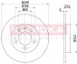 Тормозной диск задний невентилируемый KAMOKA 103147 (фото 1)