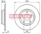 Тормозной диск передний невентилируемый KAMOKA 1031518 (фото 1)