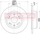 Тормозной диск задний невентилируемый KAMOKA 103153 (фото 1)