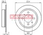 Тормозной диск задний невентилируемый KAMOKA 1031580 (фото 1)