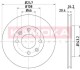 Тормозной диск передний вентилируемый KAMOKA 103428 (фото 1)