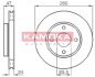 Тормозной диск передний вентилируемый KAMOKA 103728 (фото 1)