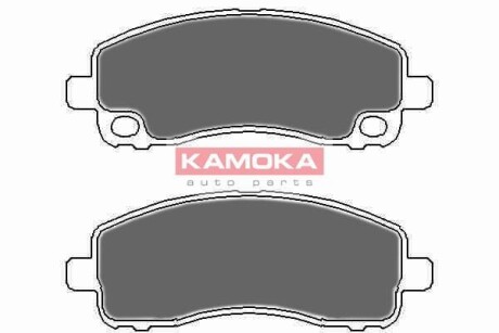 Тормозные колодки дисковые, комплект KAMOKA JQ101121