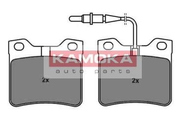 Тормозные колодки дисковые задние, комплект KAMOKA JQ1011238