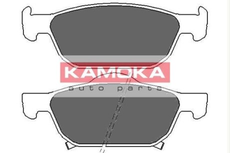 Тормозные колодки дисковые передние, комплект KAMOKA JQ101138