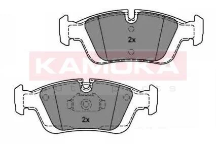 Тормозные колодки дисковые передние, комплект KAMOKA JQ1011450