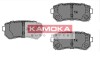 Тормозные колодки дисковые задние, комплект KAMOKA JQ101146 (фото 1)