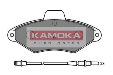 Тормозные колодки дисковые, комплект KAMOKA JQ1011748