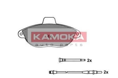 Тормозные колодки дисковые передние, комплект KAMOKA JQ1012004