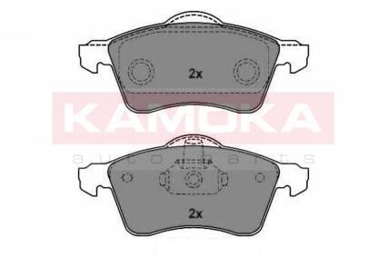 Тормозные колодки дисковые передние, комплект KAMOKA JQ1012091