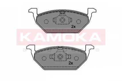 Тормозные колодки дисковые передние, комплект KAMOKA JQ1012188