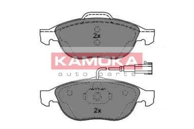 Тормозные колодки дисковые передние, комплект KAMOKA JQ1012268