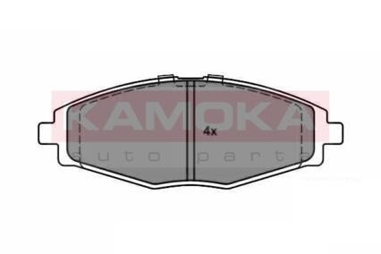 Тормозные колодки дисковые передние, комплект KAMOKA JQ1012674