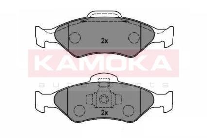 Тормозные колодки дисковые передние, комплект KAMOKA JQ1012786