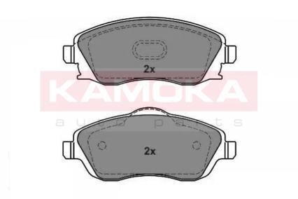 Тормозные колодки дисковые передние, комплект KAMOKA JQ1012848