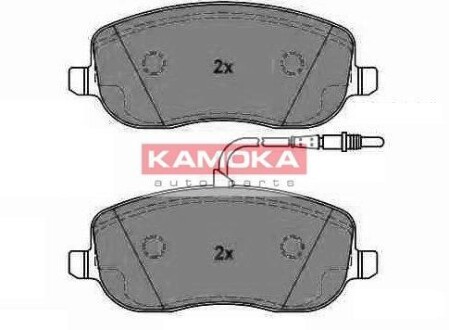 Тормозные колодки дисковые передние, комплект KAMOKA JQ1013112