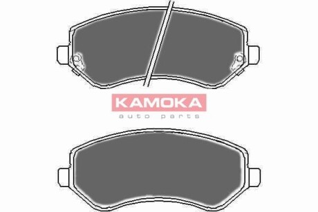 Тормозные колодки дисковые передние, комплект KAMOKA JQ1013152