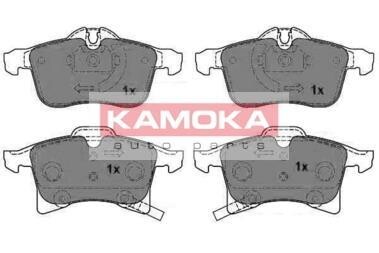 Тормозные колодки дисковые передние, комплект KAMOKA JQ1013280