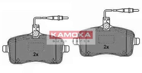 Тормозные колодки дисковые передние, комплект KAMOKA JQ1013450