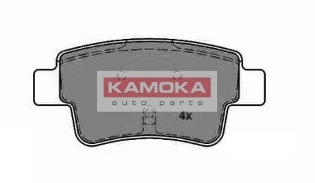 Тормозные колодки дисковые задние, комплект KAMOKA JQ1013716