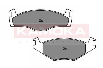 Тормозные колодки дисковые передние, комплект KAMOKA JQ101838