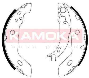 Колодки тормозные барабанные, комплект KAMOKA JQ202042