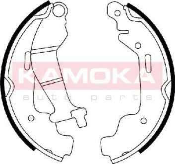 Колодки тормозные барабанные, комплект KAMOKA JQ202043