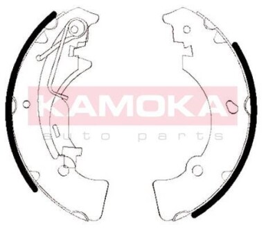 Колодки тормозные барабанные, комплект KAMOKA JQ202055