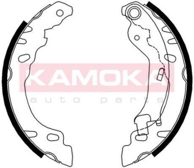 Колодки тормозные барабанные, комплект KAMOKA JQ202056