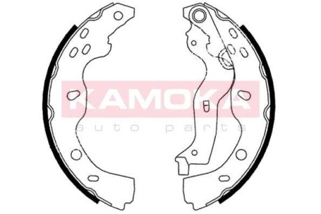 Колодки тормозные барабанные, комплект KAMOKA JQ202060