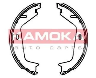 Колодки тормозные стояночного тормоза KAMOKA JQ212046