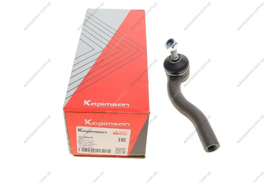 Наконечник тяги рульової (L) Fiat Panda II 03-12 KAPIMSAN 07-08620 (фото 1)