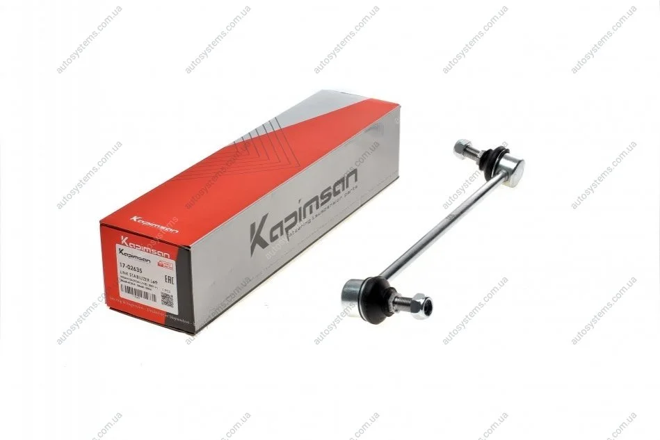 Тяга стабілізатора (переднього) (L) Nissan Qashqai/X-Trail/Renault Koleos 08- (L=300mm) KAPIMSAN 17-02635 (фото 1)