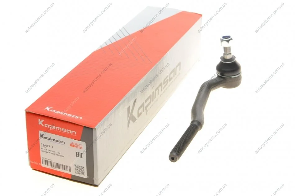 Наконечник тяги рульової (R) Opel Omega A 1.8-3.6 86-94 KAPIMSAN 18-09714 (фото 1)